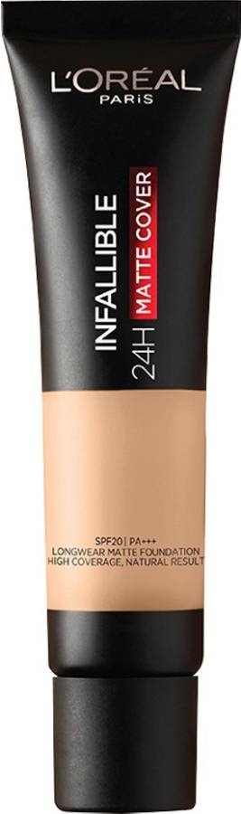 L'Oréal Paris Infallible 24H Matte Cover Liquid Foundation, 147 Neutral Beige
, 35 ml Foundation Price in India