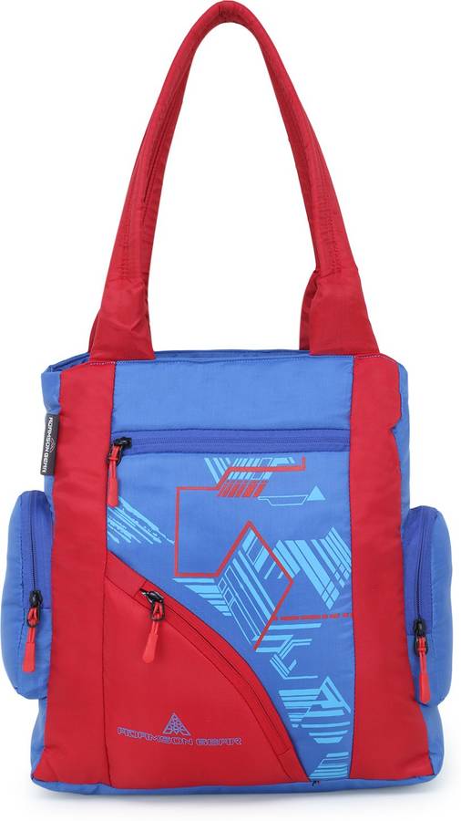 Women Blue, Red Shoulder Bag