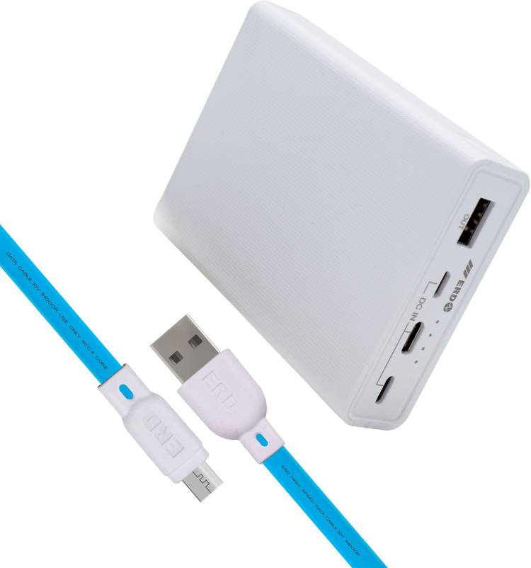 ERD 10000 mAh Power Bank (11 W, Fast Charging)