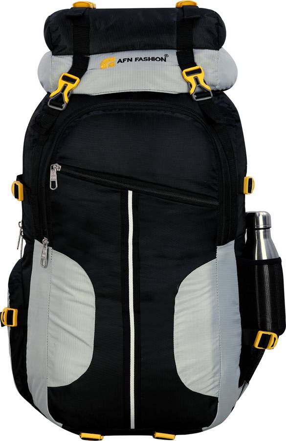 70L TRAVEL BACKPACK Hiking Bag Rucksack Travel Backpack RUCKSACK for Adventure Camping Trekking Bag GREY Rucksack  - 70 L
