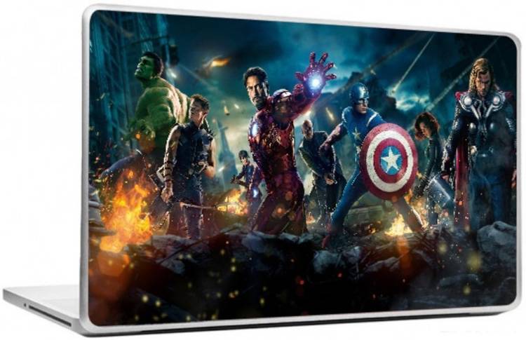 Gallery 83 ® Avengers Exclusive High Quality Laptop Decal, laptop skin sticker 15.6 inch (15 x 10) Inch G83_skin_0029new Vinyl Laptop Decal 15.6