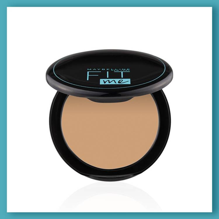 MAYBELLINE NEW YORK Fit Me Shade 220 Compact Powder, 8g - Powder that Protects Skin from Sun, Absorbs Oil, Sweat and helps you to stay fresh for upto 12Hrs Compact Price in India