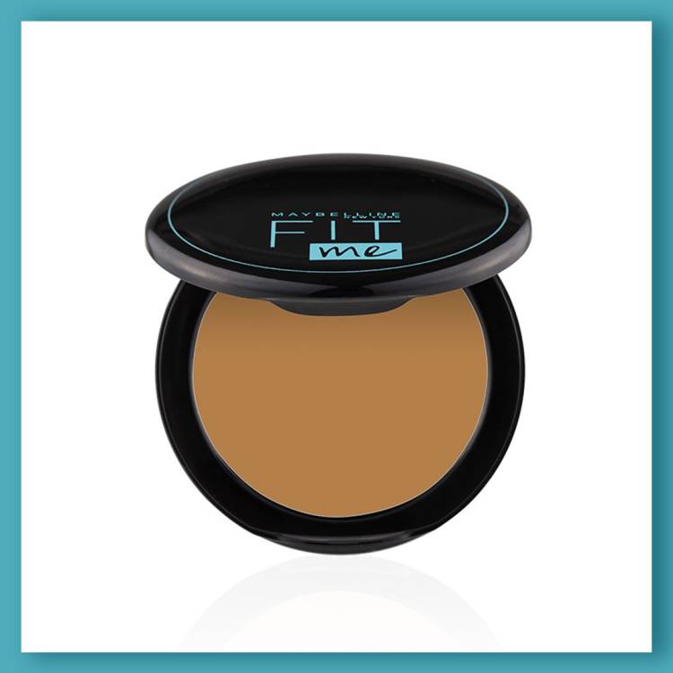 MAYBELLINE NEW YORK Fit Me Shade 330 Compact Powder, 8g - Powder that Protects Skin from Sun, Absorbs Oil, Sweat and helps you to stay fresh for upto 12Hrs Compact Price in India