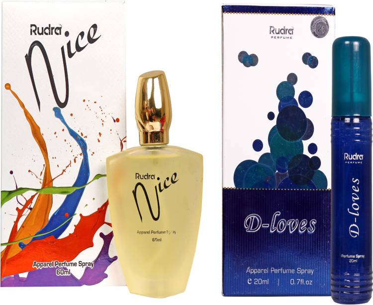 Rudra Neck Nice & dove Perfume  -  80 ml