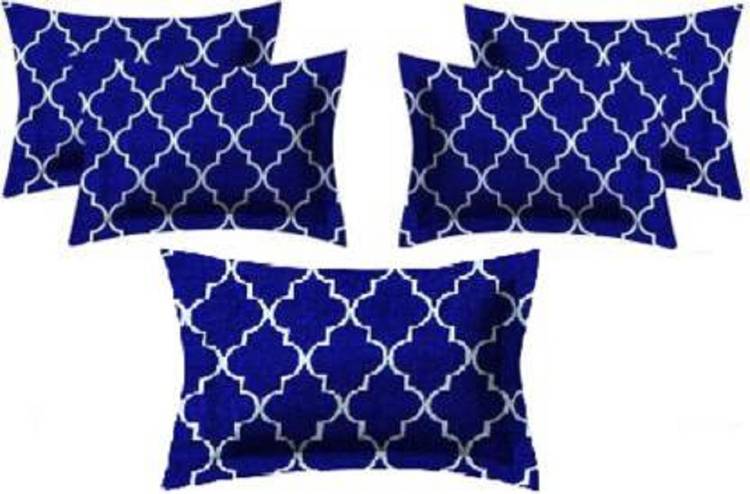Optical Dj Microfibre Solid Sleeping Pillow Pack of 5