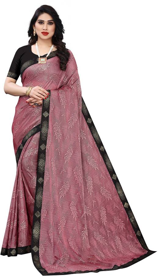 Embellished Bollywood Lycra Blend Saree