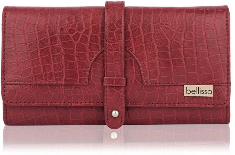 Casual Maroon  Clutch  - Regular Size Price in India