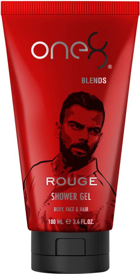 one8 by Virat Kohli One8 Combo Buy 2 Deo's (Aqua+Intense) and Get 1 Shower Gel Free (Rouge) Deodorant Spray  -  For Men