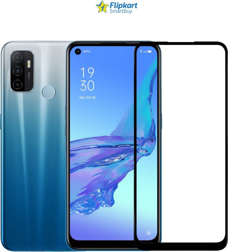 Flipkart SmartBuy Edge To Edge Tempered Glass for Realme 6, Realme 6i, Realme 7, Realme 7i, Realme Narzo 20 Pro, Vivo Z1 Pro, Oppo Reno2 F, OPPO Reno 2z, Oppo A52, Realme Narzo 30 Pro, Samsung A21s, Oppo A33, Oppo A53, Realme 8 5G, Samsung A21s, Oppo A33