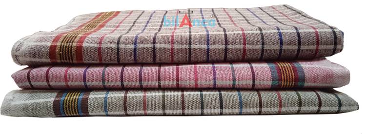 bilAnca Cotton 350 GSM Bath Gamcha Set