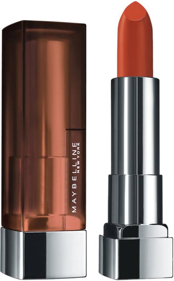 MAYBELLINE NEW YORK Color Sensational Creamy Matte Lipstick, 674 Madison Red, 3.9g Price in India