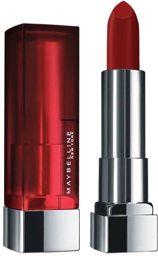 MAYBELLINE NEW YORK Color Sensational Creamy Matte Lipstick, 604 Moody Crimson, 3.9g Price in India