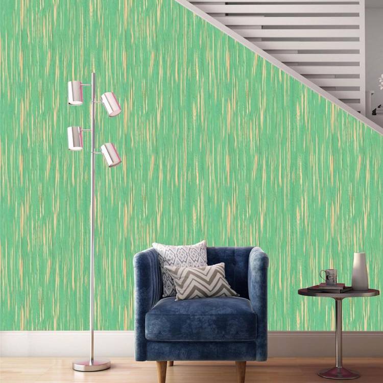 ASIAN PAINTS Large EzyCR8 P&S Textured Vertical Wooden Sticker