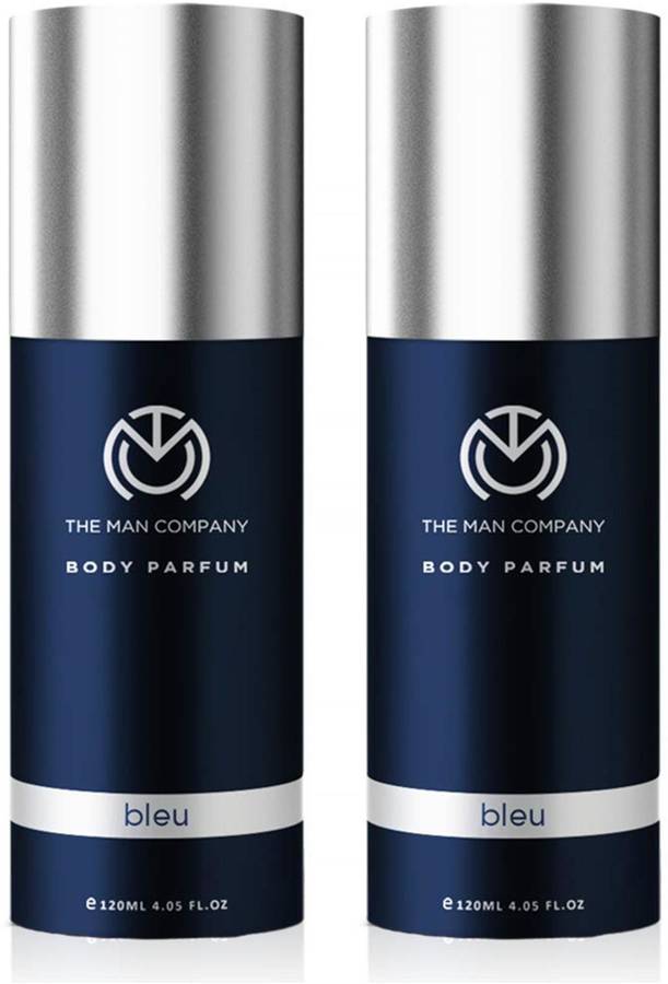 THE MAN COMPANY Body Perfume - Bleu Pack of 2 Perfume  -  240 ml