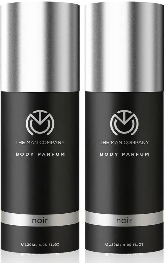 THE MAN COMPANY Body Perfume - Noir Pack of 2 Perfume  -  240 ml