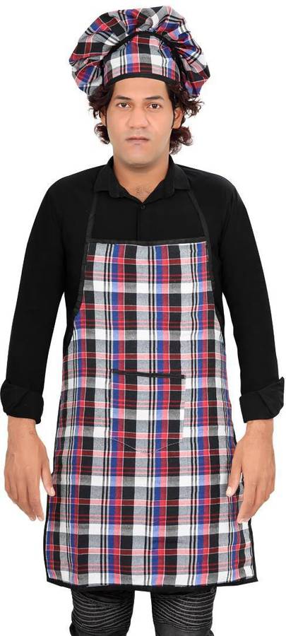 AMS Blended Chef's Apron - Free Size