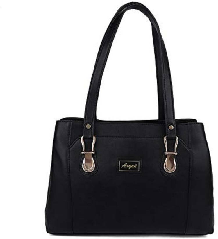 shoulder bag blackcolor Women Black Shoulder Bag - Extra Spacious Price in India