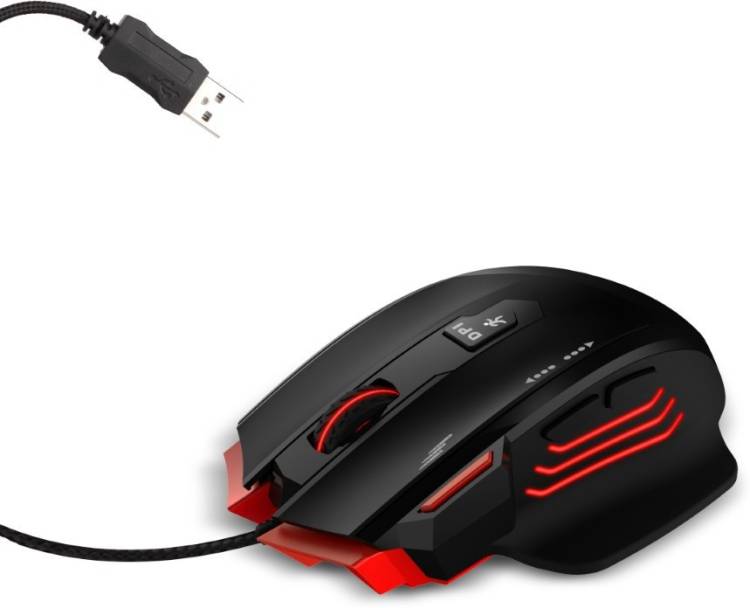 ZEBRONICS Zeb-Groza Wired Optical  Gaming Mouse