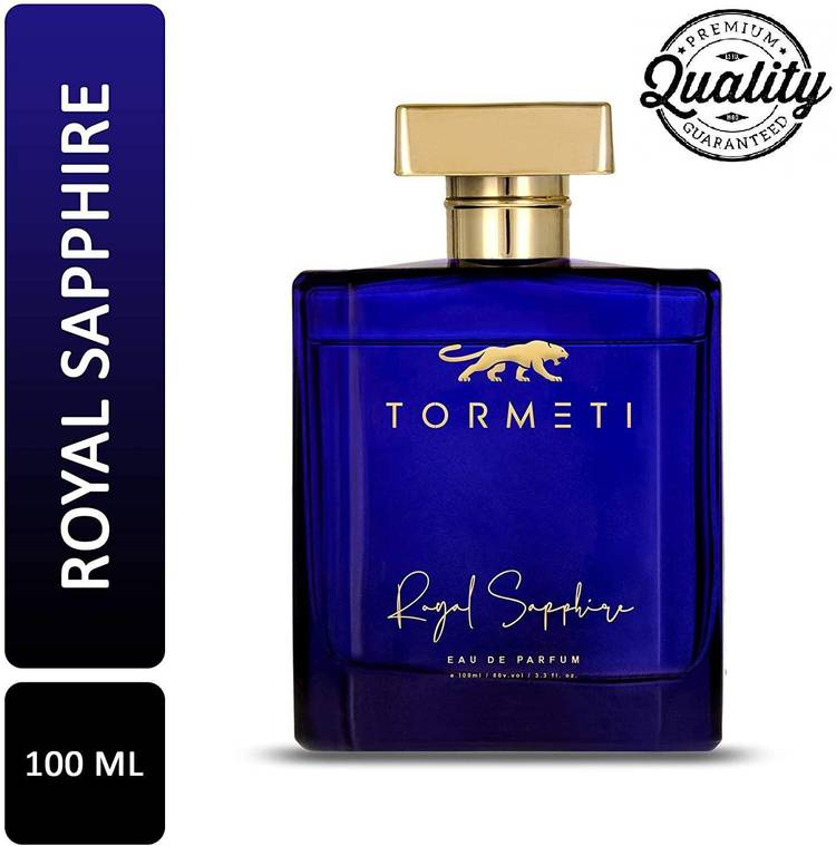 Tormeti Royal Premium Sapphire Long lasting Perfume For Men's & Women's Eau de Parfum  -  100 ml