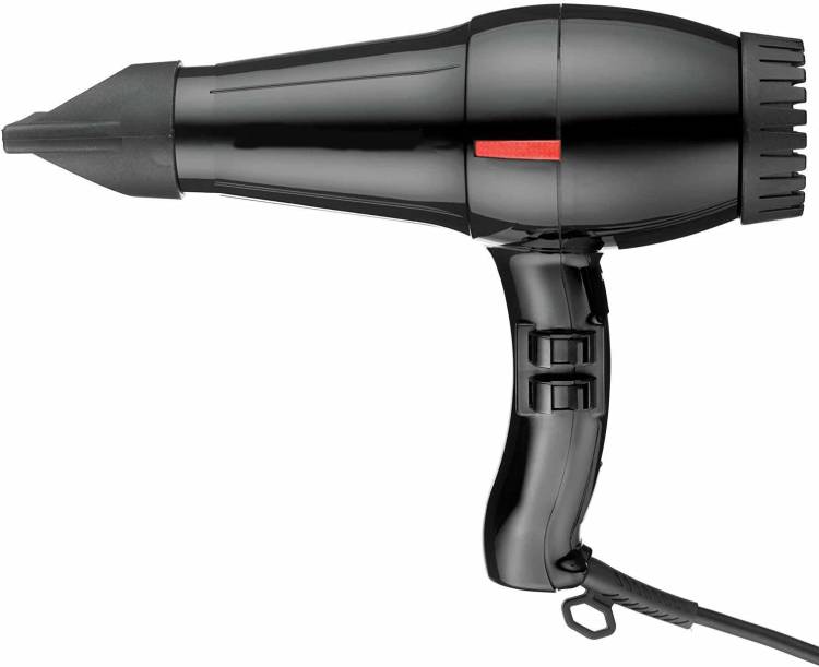 pritam global traders Professional 3000watt high speed hot and cold hair dryer for men and women 3000-watt heavy-duty black color best hair dryer with heating protection, Hair Dryer Price in India