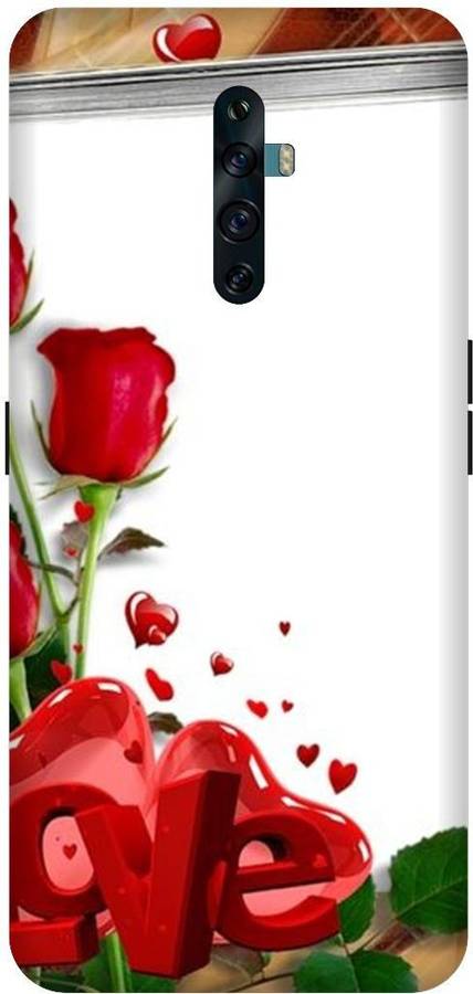  junior prince Back Cover for OPPO Reno 2f, 2z ( love, women,love flower 