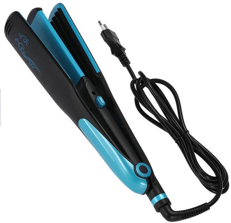 GTR 2 in 1- Flat Iron Hair Straightener EU Plug 110V-240V Portable Straight Volume Dual-use Hair Curler Hair Hair Straightener Price in India