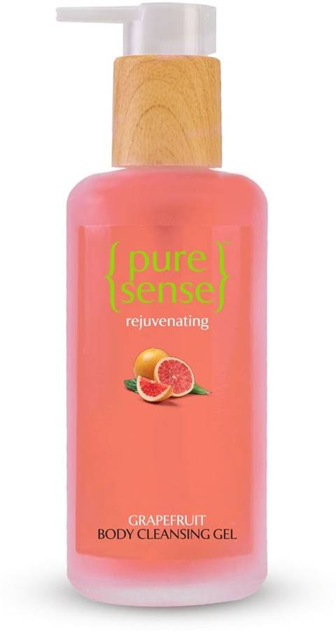 PureSense Rejuvenating Grapefruit Body Cleansing Gel, Sulphate & Paraben Free, Cleanses Skin, Nourishes Skin