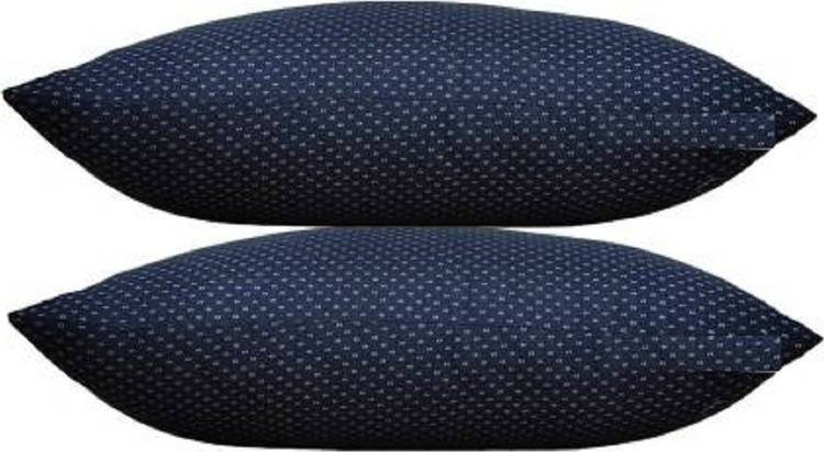 DONDA Dot Print Polyester Fibre, Microfibre Polka Sleeping Pillow Pack of 2