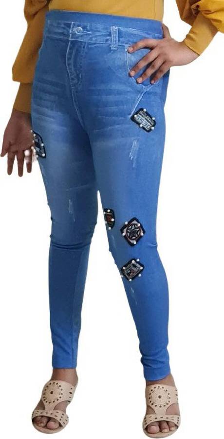 24hrs Mantra Light Blue Jegging