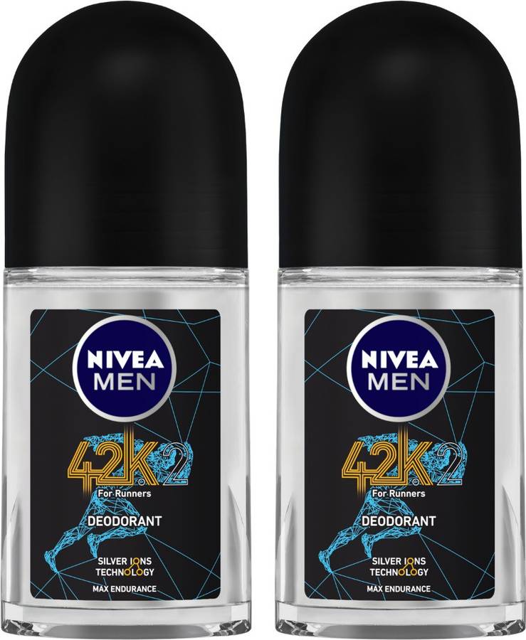 NIVEA Men 42k Deodorant Roll-on - For Men