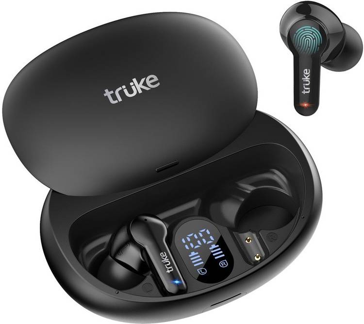 Truke Buds S1 with Environmental Noise Cancellation(ENC) Bluetooth Headset