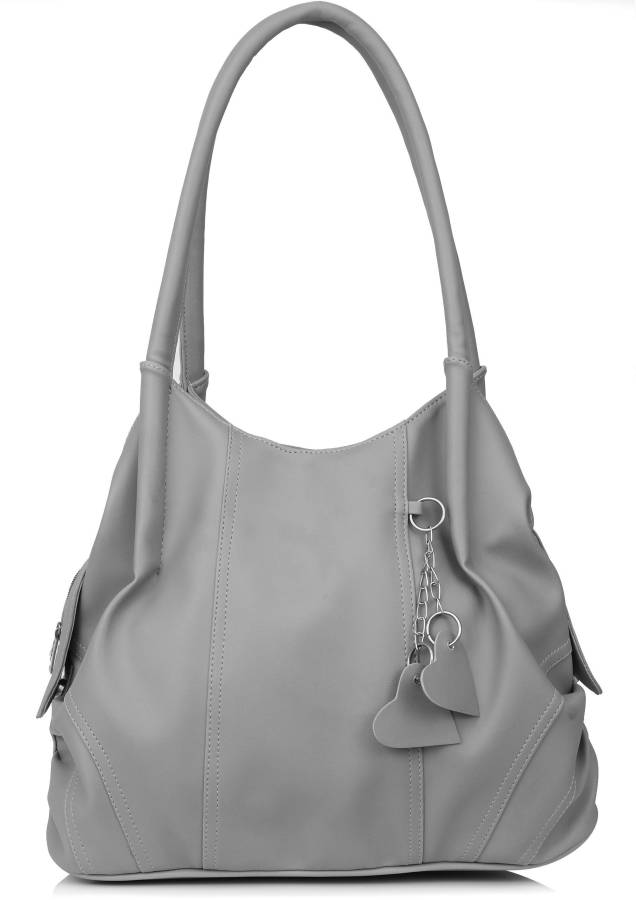 Women Grey Shoulder Bag - Mini Price in India