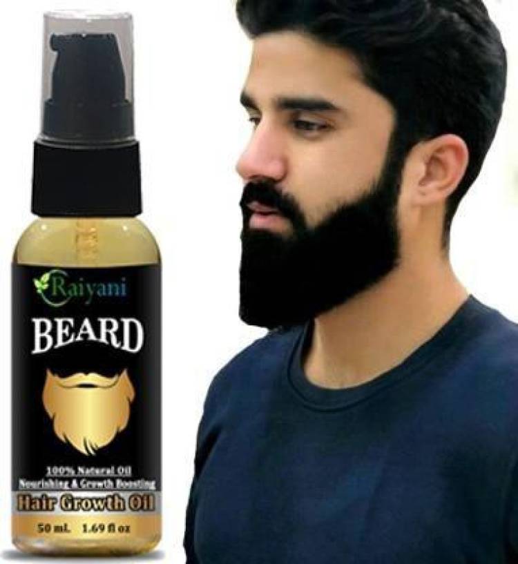 Raiyani Advanced Beard Growth Oil For Men (SLS & Parabean Free) Hair Oil (50 ml) Hair Oil Price in India