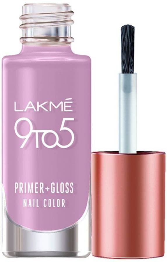 Lakmé 9to5 Primer + Gloss Nail Colour, Lavender Breeze Lavender Breeze Price in India
