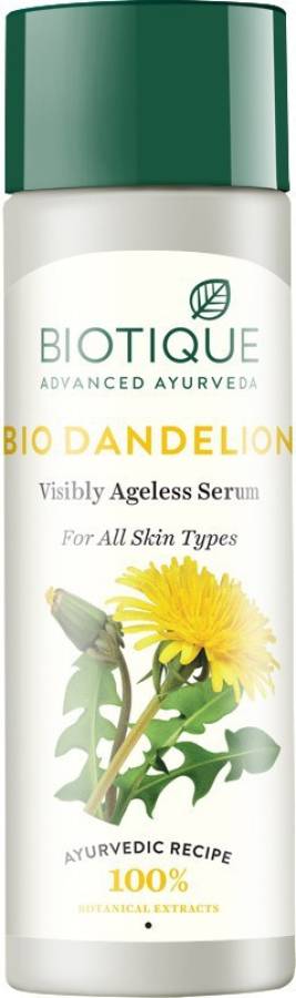 BIOTIQUE Bio Dandelion Visibly Ageless Serum Price in India