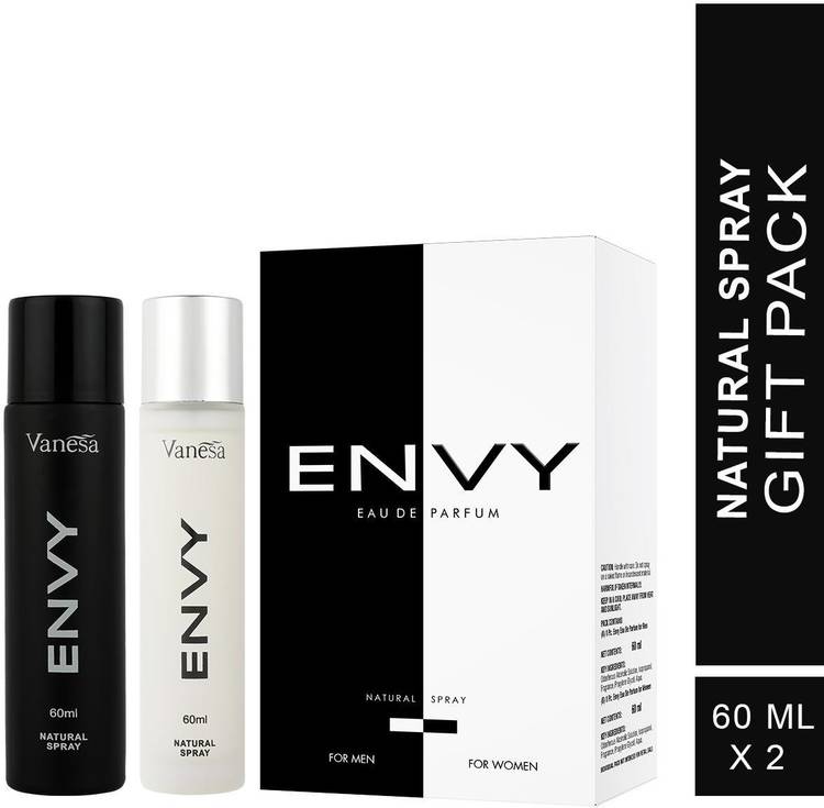 ENVY Men & Women Natural Spray Gift Pack Perfume Body Spray  -  For Men & Women