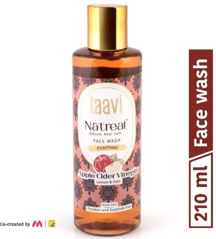 Taavi Natreal Cleansing Apple Cider Vinegar - NO Harmful chemicals, only real ingredients Face Wash Price in India