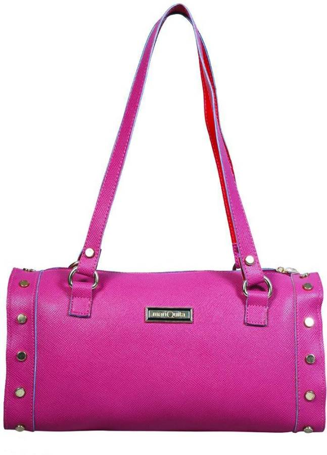 Women Pink Shoulder Bag - Regular Size Price in India