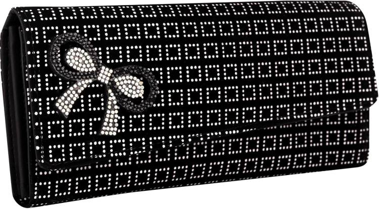 Casual, Party, Formal Black  Clutch Price in India