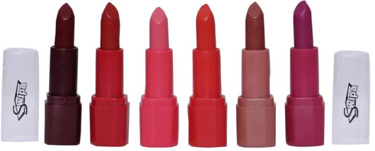 SWIPA Waterproof Long Wear Matte Lipstick Set Of-6 Price in India