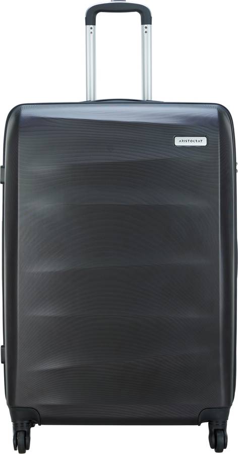 Large Check-in Luggage (79 cm) - OAKLAND STROLLY LARGE 360 BLACK - Black