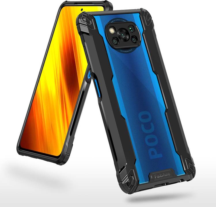 Fablue Back Cover for Poco X3, Poco X3 Pro