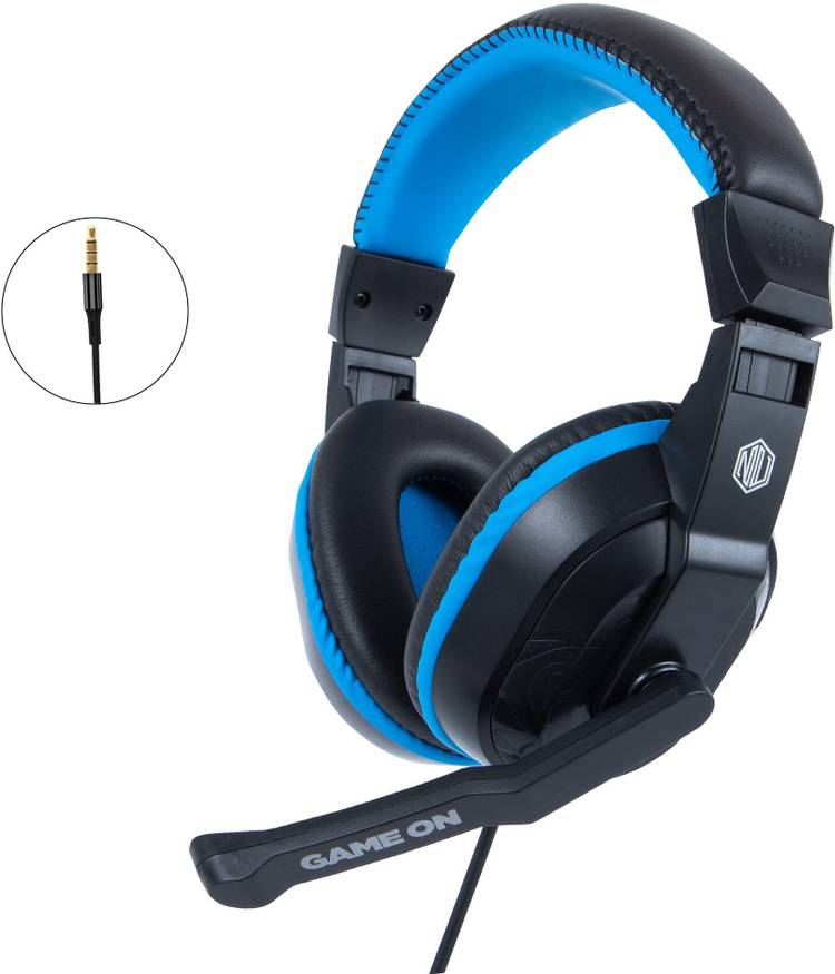 Nu Republic Viper Work N Play with Mic and Volume Control Wired Headset
