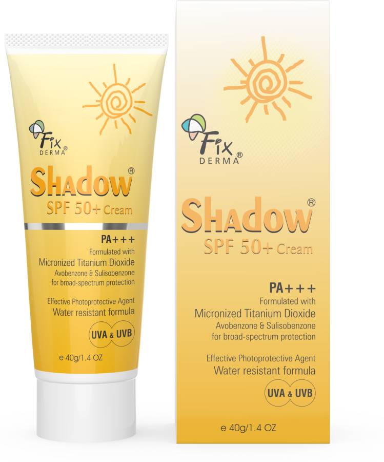 Fixderma Shadow SPF 50+Cream - SPF 50 PA+++ Price in India