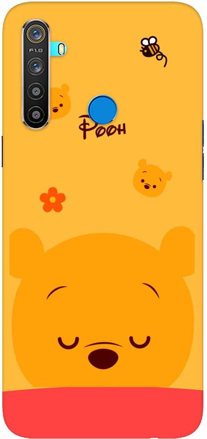 FULLYIDEA Back Cover for Realme 2, OPPO A5 (AX5), RMX1805, RMX1809, CPH1809, CPH1851, Winnie-The-Pooh