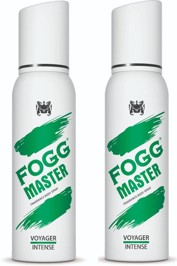 FOGG Master Voyager Intense (Pack of 2) 240ml Body Spray  -  For Men