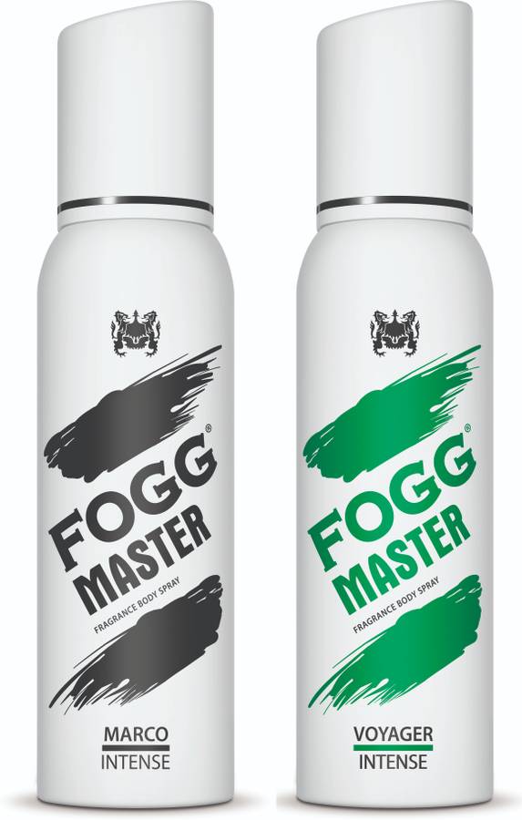 FOGG Master Intense (Marco + Voyager) 240ml Body Spray  -  For Men