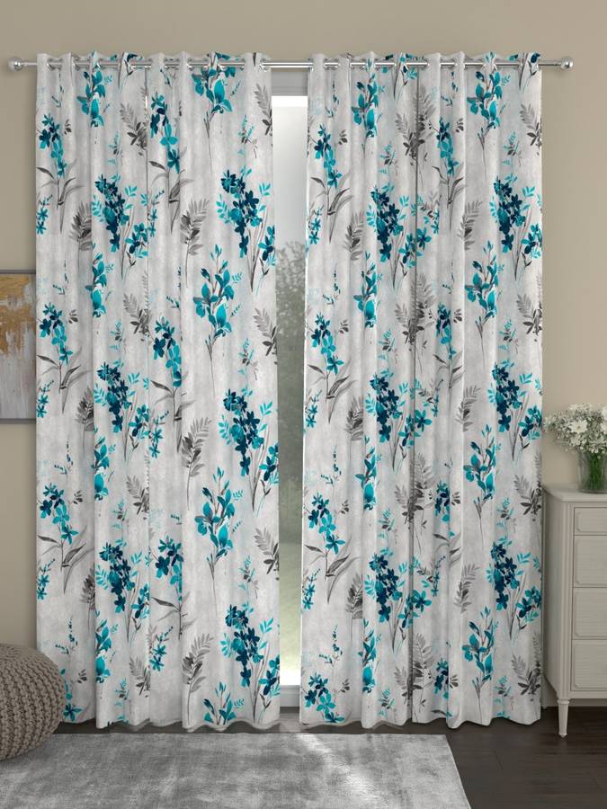Flipkart Perfect Homes 213 cm (7 ft) Cotton Door Curtain (Pack Of 2)