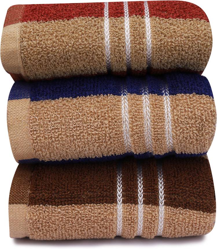 Vibranium Hand Towels Set of 3 Piece for Kitchen, wash Basin & Gym, Soft & Super Absorbent, Multicolor Napkins (3 Sheets) Multicolor Napkins