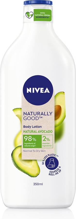 NIVEA Naturally Good Natural Avocado Body Lotion 350 ml Price in India